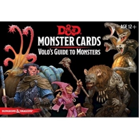 DnD 5e - Volos Guide to Monsters Monster Cards (81 kort)